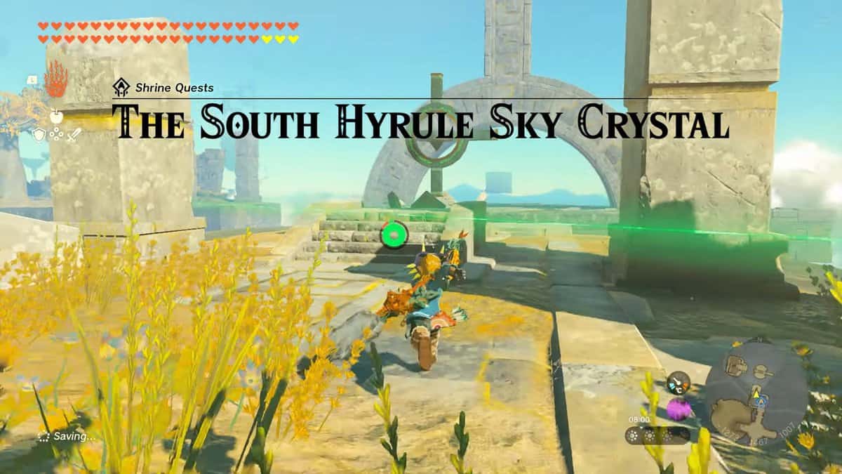 Zelda : Tears Of The Kingdom - Le cristal de ciel d'Hyrule Sud