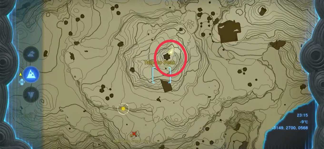 zelda totk trouve tulin dans une grotte de montagne