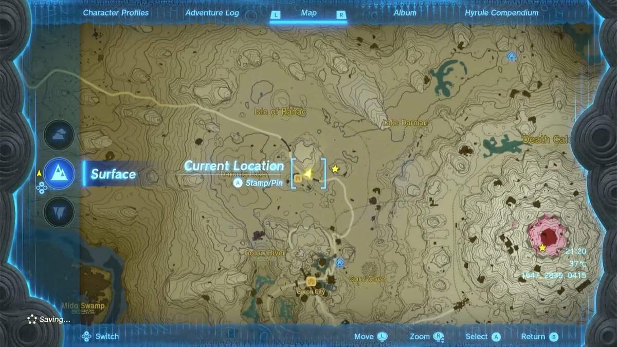 Emplacement du siège social de YunoboCo à Zelda TotK