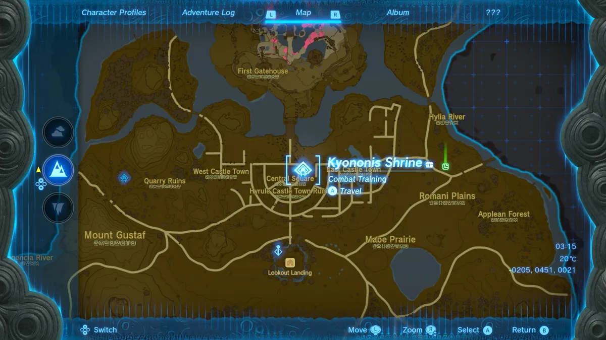 Tutoriel de combat Zelda Tears Of The Kingdom