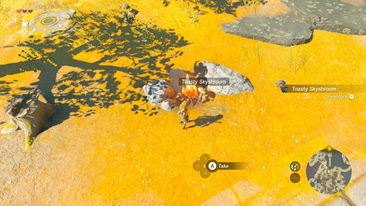 Zelda : Tears of the Kingdom - Comment cuisiner des aliments