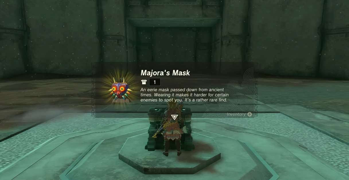 Zelda : Tears Of The Kingdom - Emplacement du masque de Majora