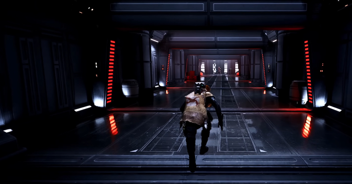 Cal Approaching RickComment battre facilement Rick le technicien de la porte dans Jedi Survivor