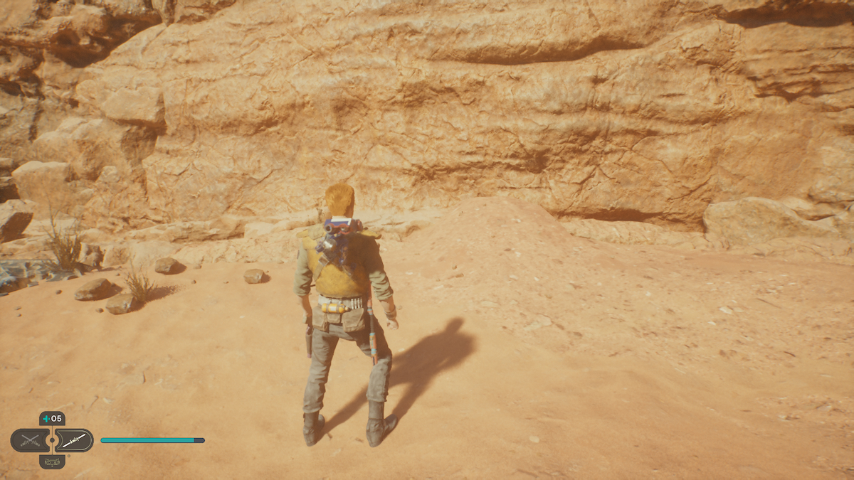 Cal Facing The Ledge To Jump On Star Wars Jedi: Survivor: Comment obtenir la veste Exile