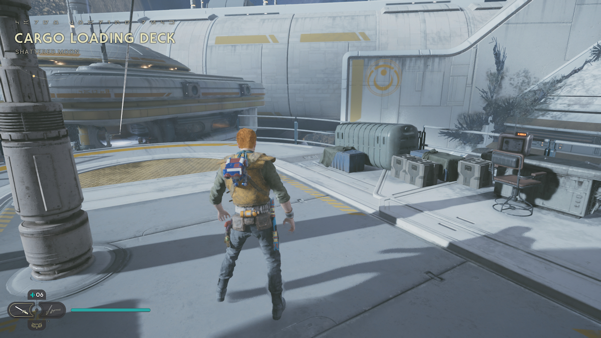 Cal On The Cargo Loading BayComment obtenir des couleurs pour la tenue de duelliste dans Star Wars Jedi: Survivor