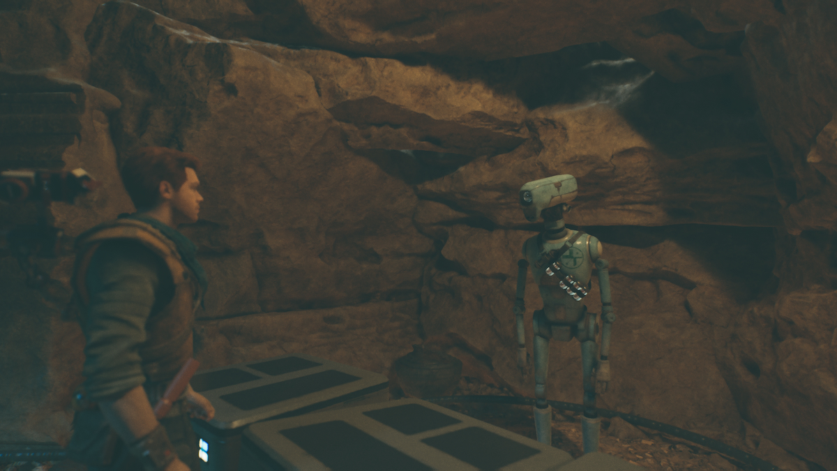 Cal Talking To RobotStar Wars Jedi Survivor: Comment obtenir une veste de duelliste