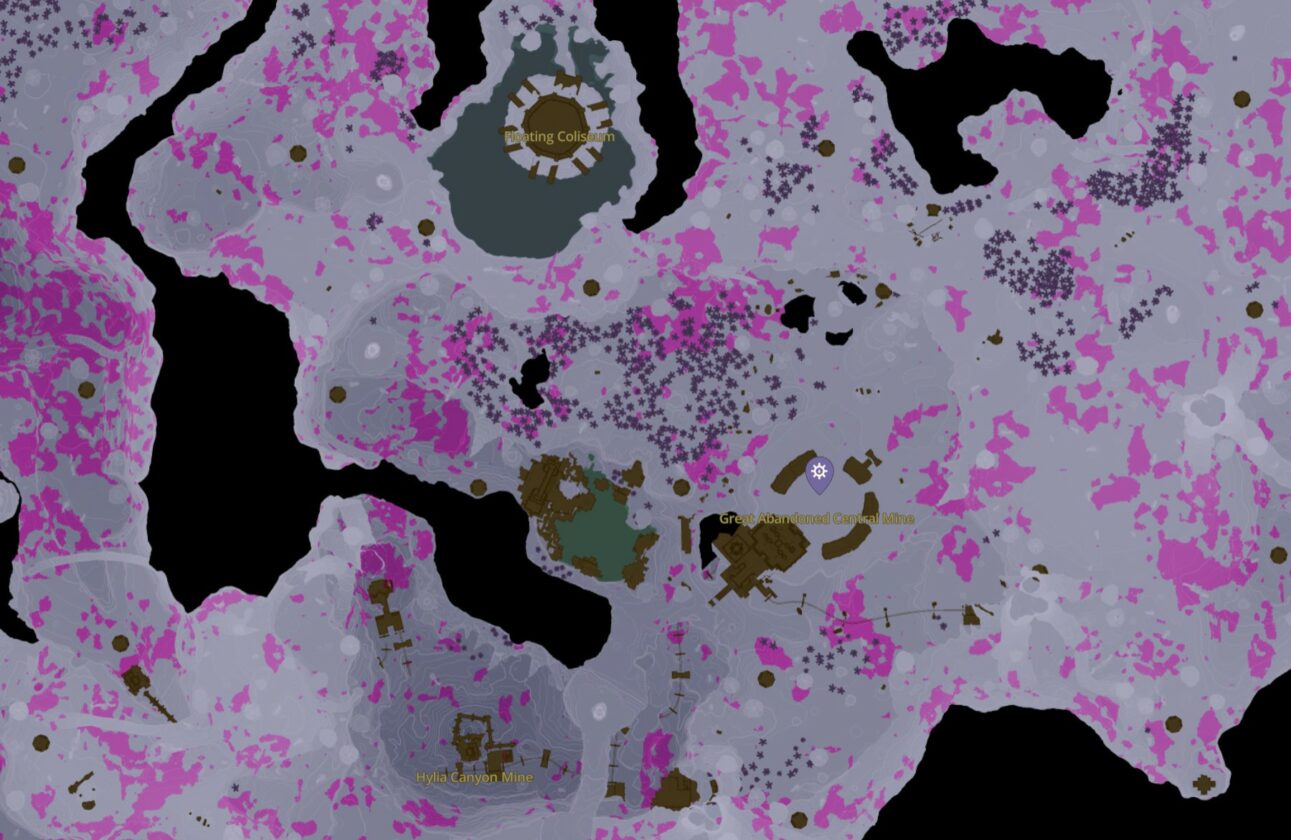 Emplacements Zelda TotK Schema Stone