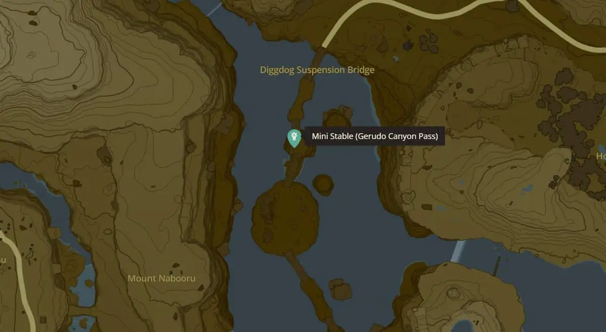 Zelda: Tears Of The Kingdom Emplacements et cartes des écuries