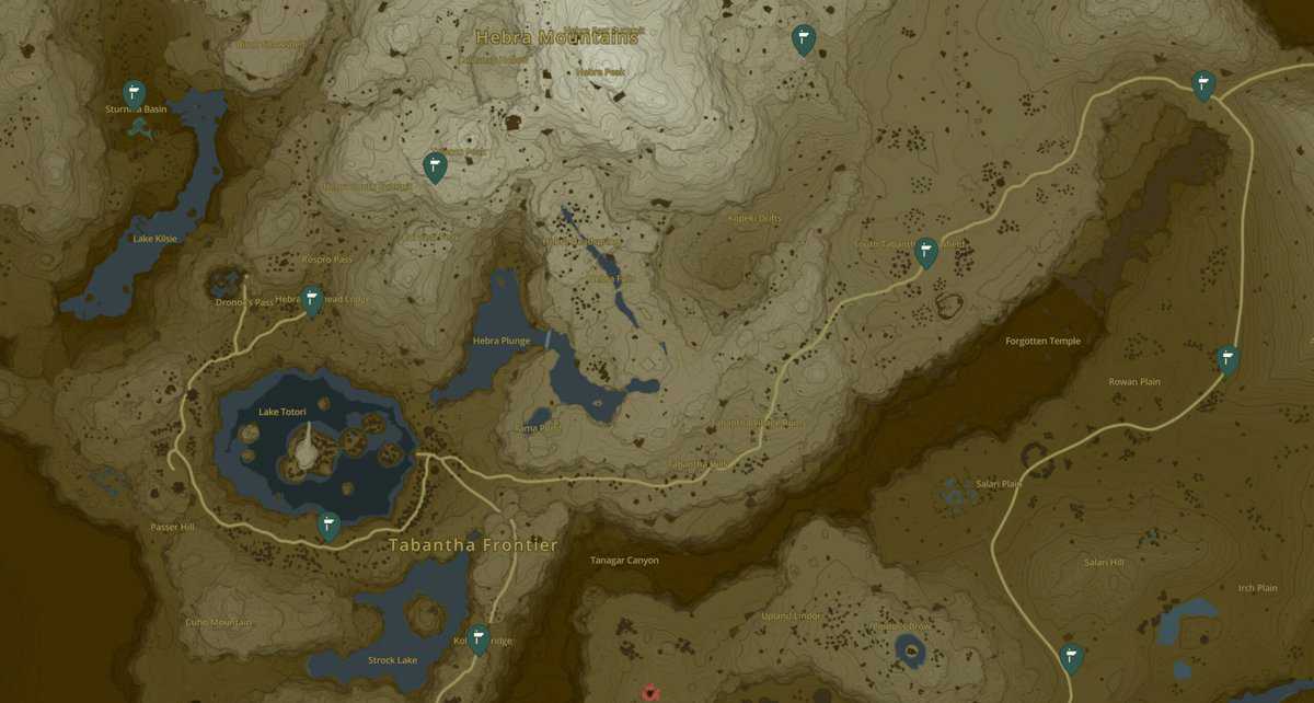 Emplacements et cartes des panneaux Zelda TotK Hudson