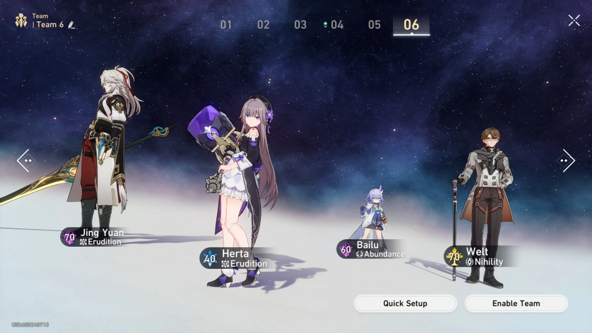 Herta Team Comps Honkai StarRail