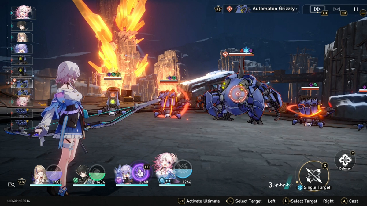 Honkai Star Rail Rarement Affectueux Partie 1 Automaton Grizzly
