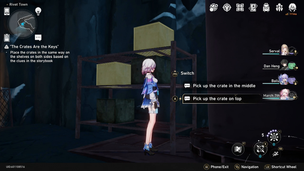 Honkai Star Rail Les taupes aventureuses Les caisses sont les clés
