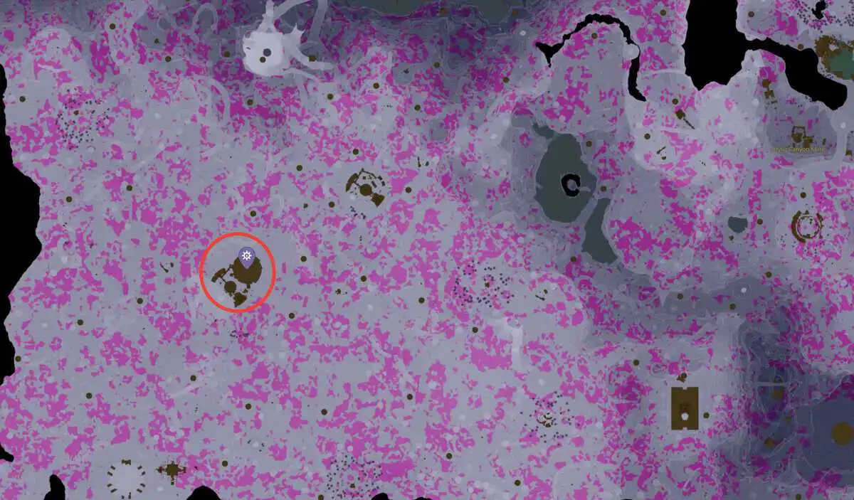 Emplacements Zelda TotK Schema Stone