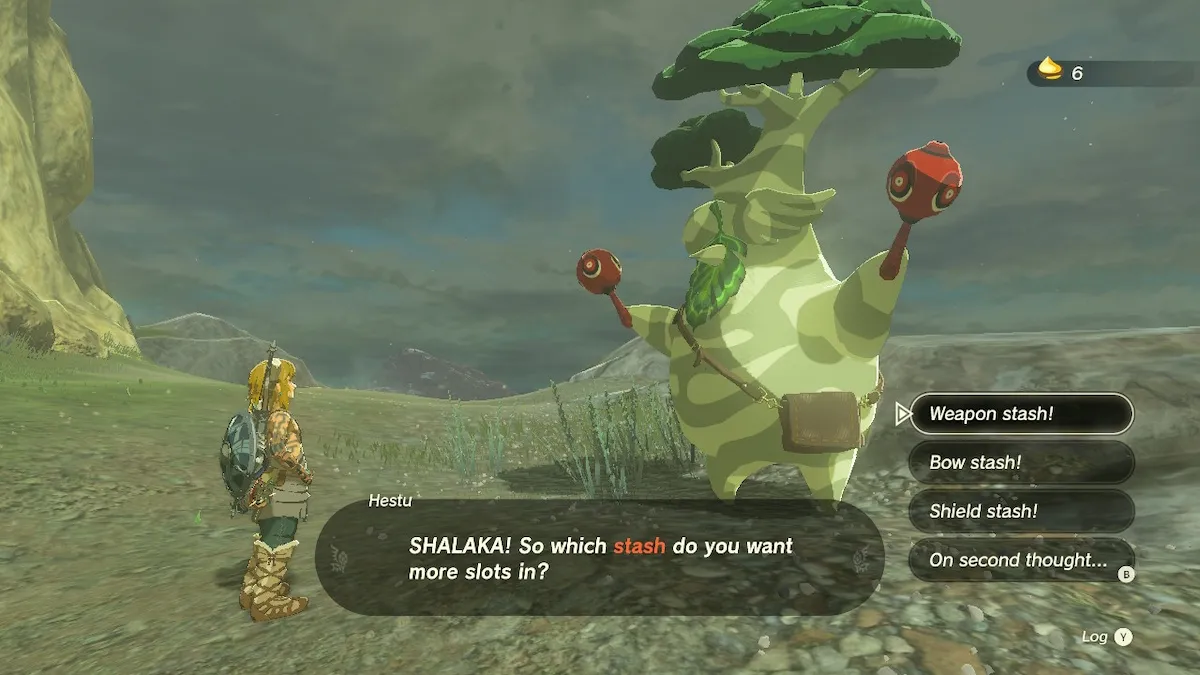Comment augmenter l'espace d'inventaire Tears Of The Kingdom