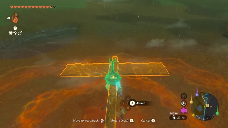 Comment faire un avion bombardier dans Tears Of The Kingdom Totk Steering Stick