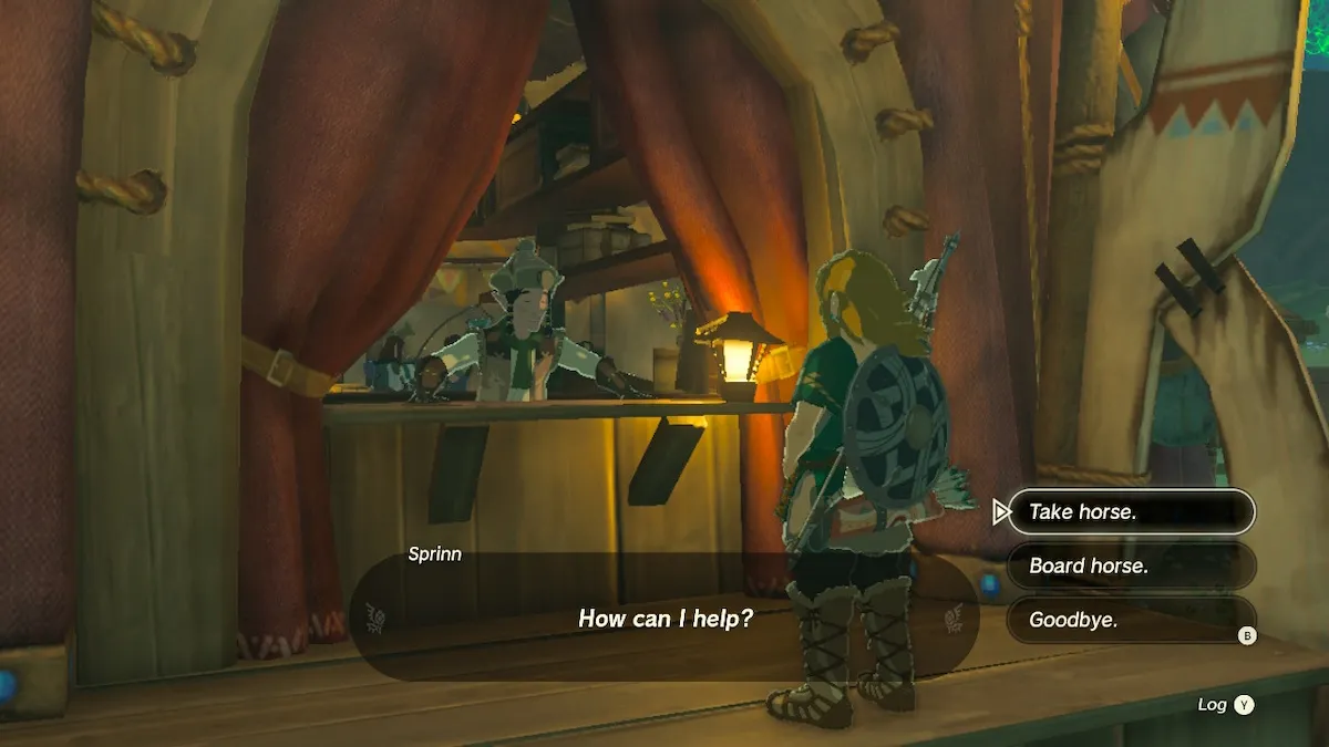 Comment transférer des chevaux de Breath Of The Wild à Tears Of The Kingdom Stables