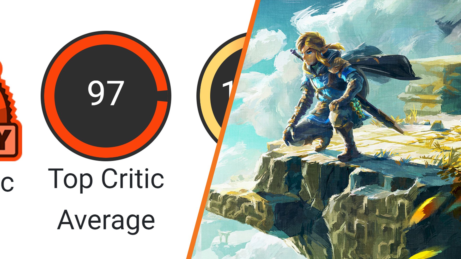 Zelda: Tears of the Kingdom est le jeu le mieux noté de tous les temps sur OpenCritic
