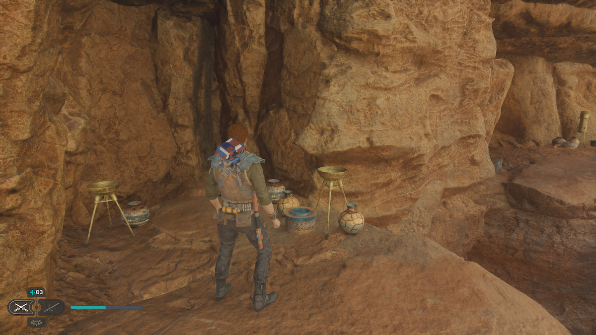 Star Wars Jedi Survivor La fissure dans le mur