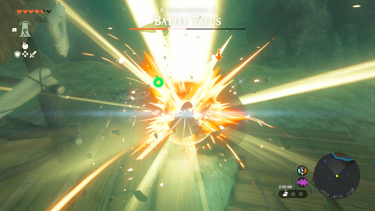 Tears Of The Kingdom Stone Battle Talus Coup critique
