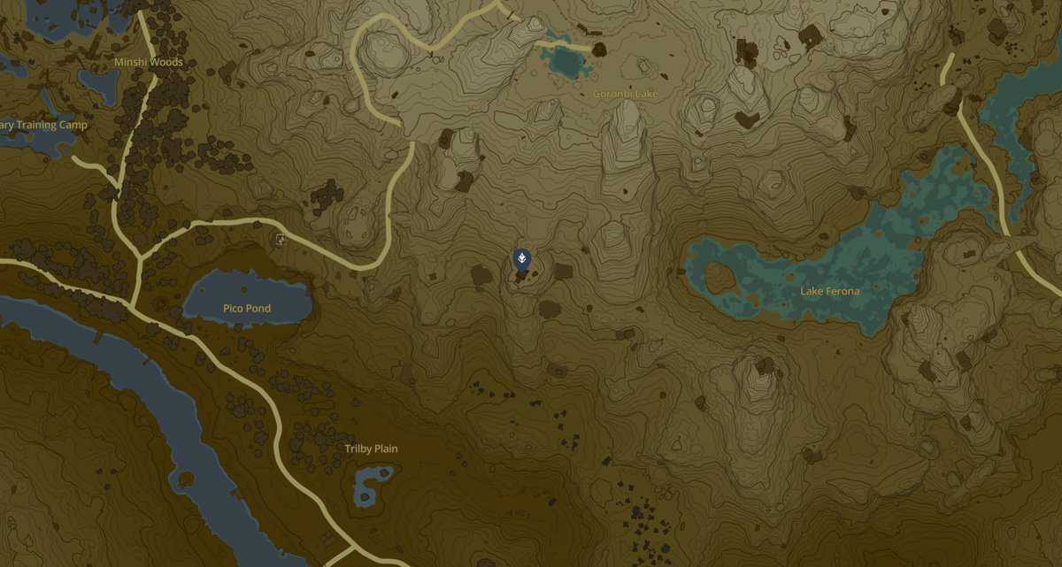 les larmes du royaume emplacement de la tour skyview du canyon d'eldin