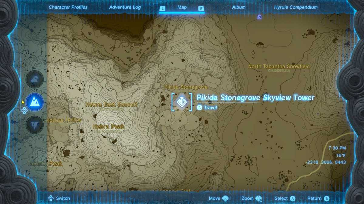 les larmes du royaume emplacement de la tour pikida stonegrove