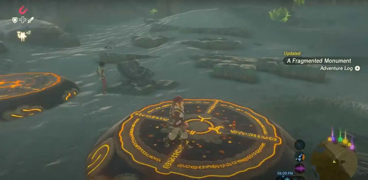 Zelda : Breath Of The Wild - Guide de quête d'un monument fragmenté
