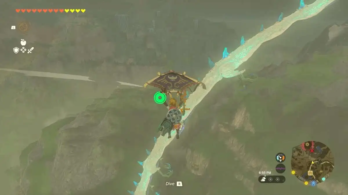 Emplacement de Naydra - Zelda : Tears Of The Kingdom
