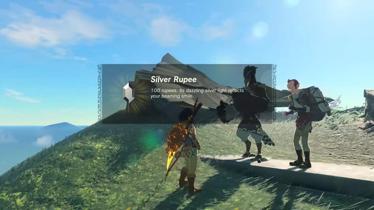Zelda : Tears Of The Kingdom - Localisation des roupies d'argent