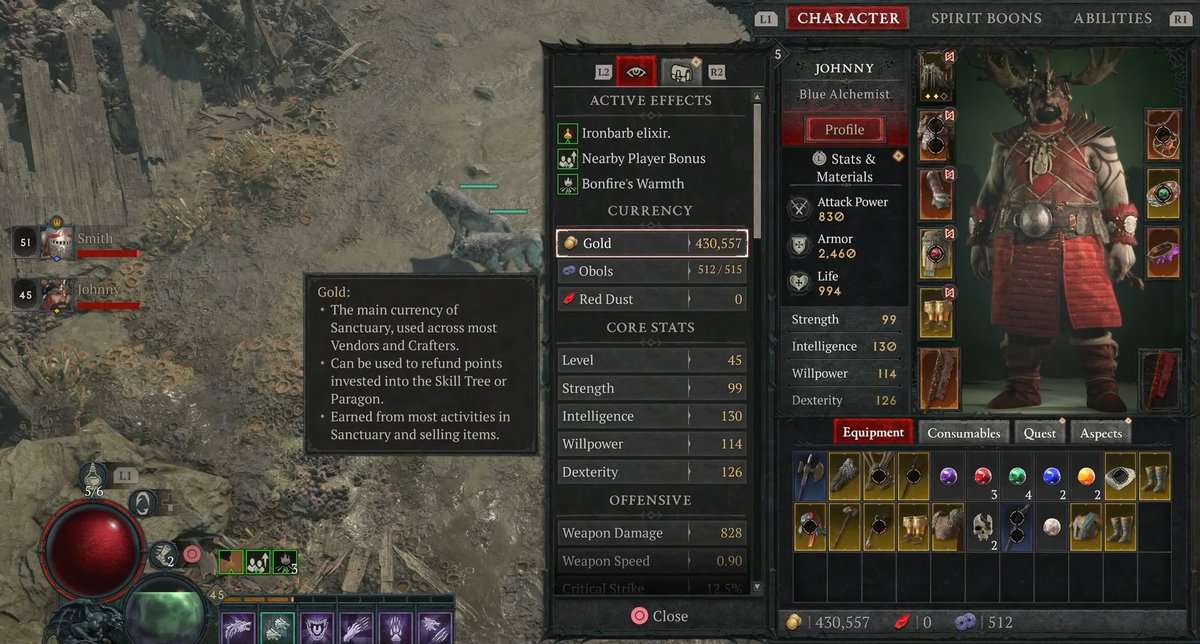 L'effet imparable dans Diablo 4