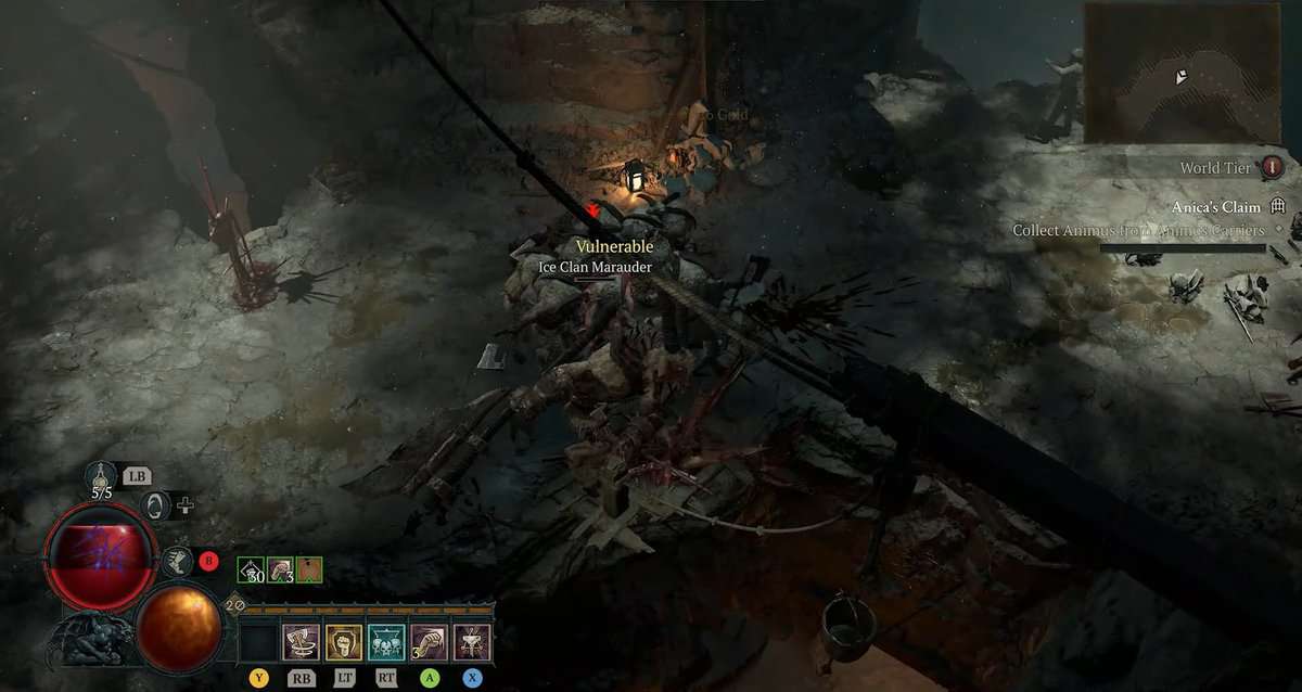 Effet d'état vulnérable - Diablo 4