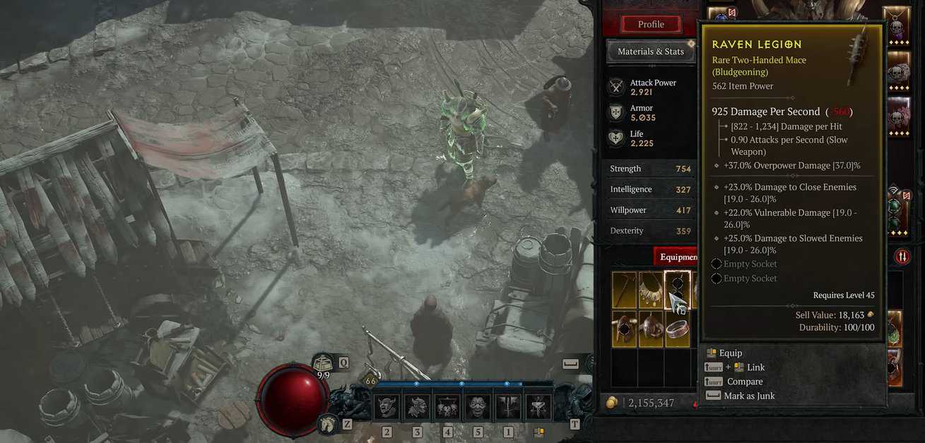 Puissance des objets - Diablo 4