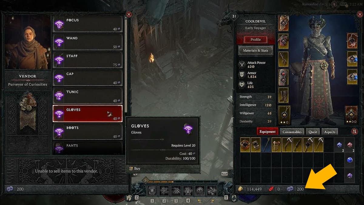 Comment obtenir des oboles murmurantes -  Diablo 4