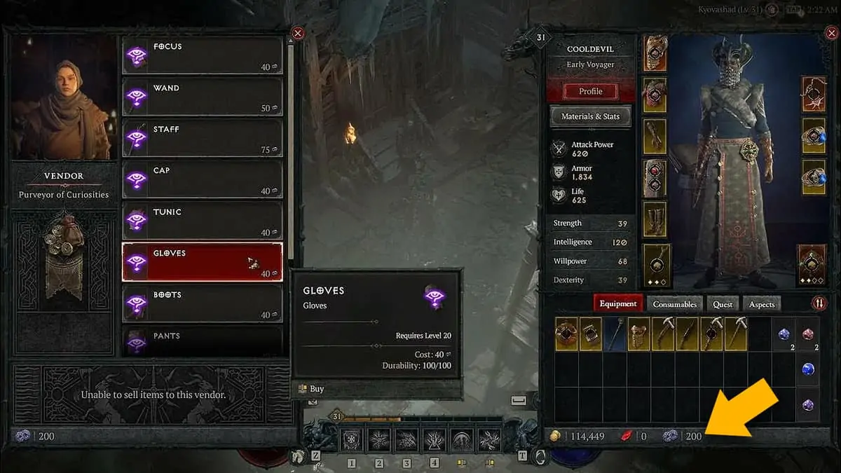 Comment obtenir des oboles murmurantes -  Diablo 4