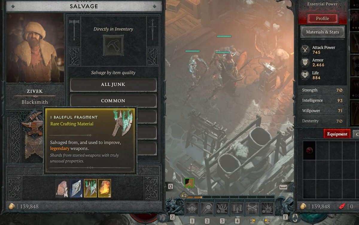 Comment obtenir un fragment malveillant - Diablo 4