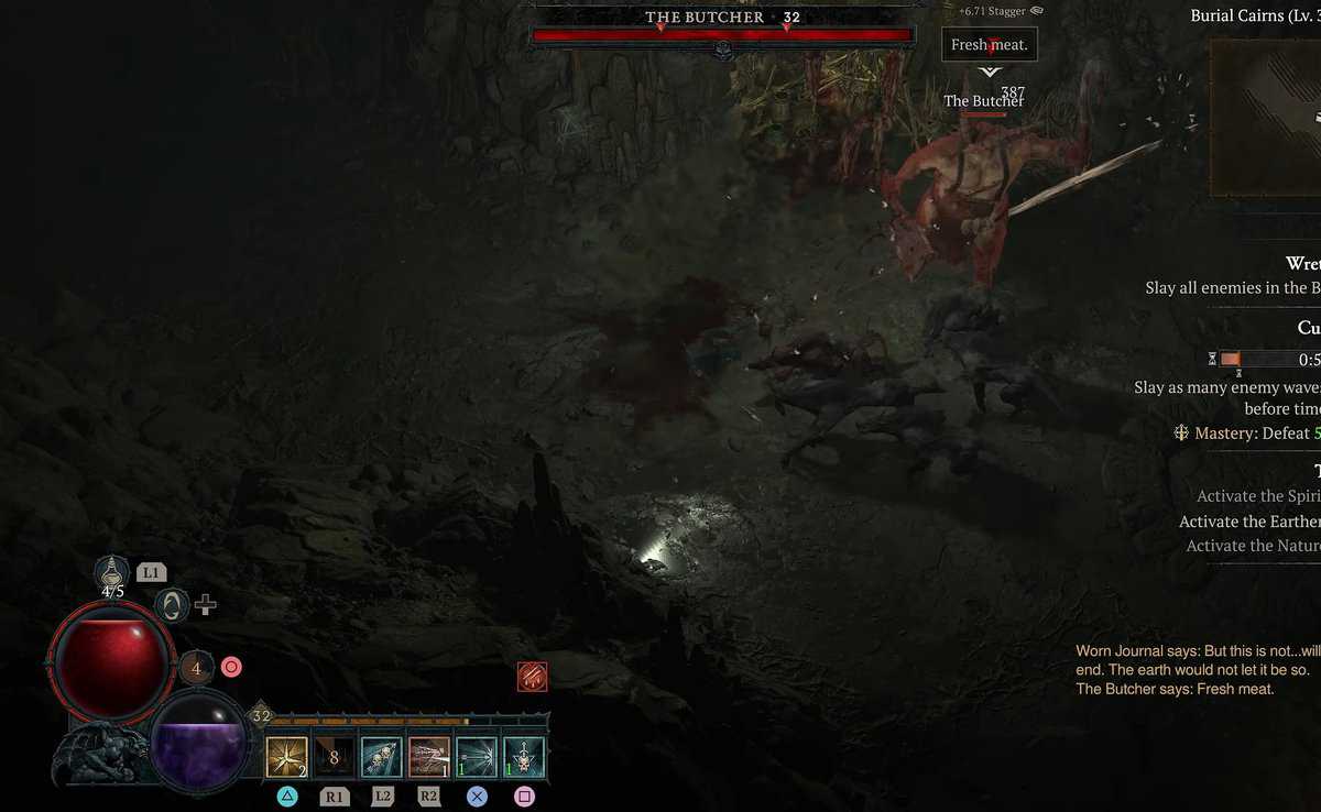 Soluce du boucher - Diablo 4