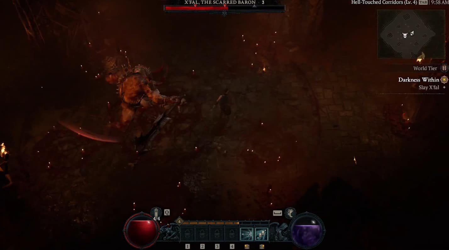 X'fal, le baron balafré - Diablo 4