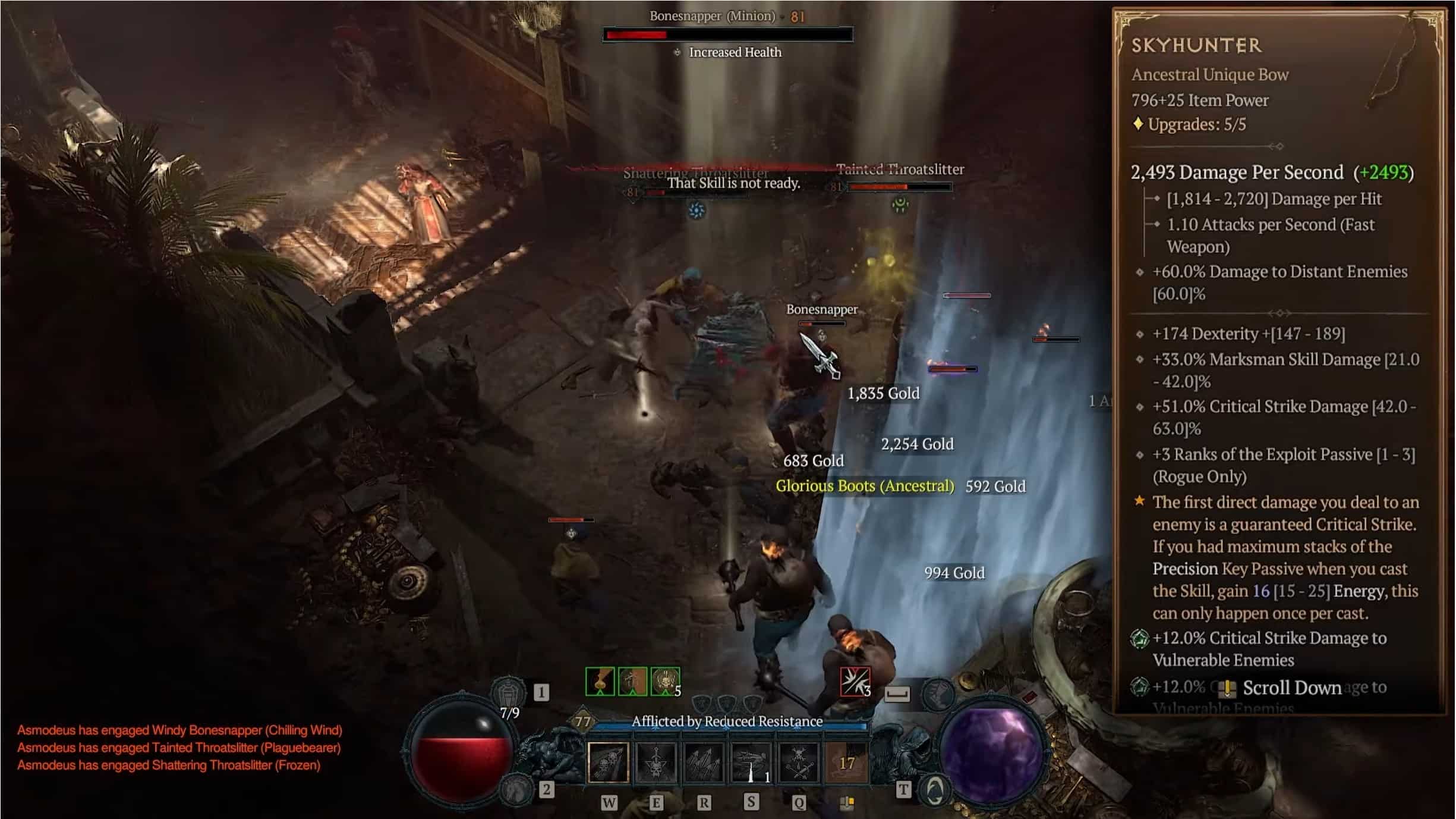Objets uniques Rogue - Diablo 4