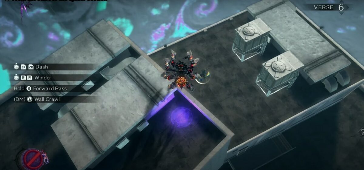 Emplacements des packs de cartes Bayonetta 3