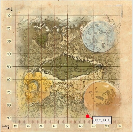 Meilleurs emplacements de base dans ARK Extinction