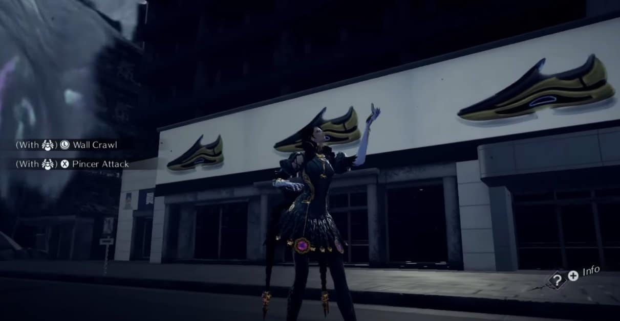 Emplacement des paquets de cartes - Bayonetta 3