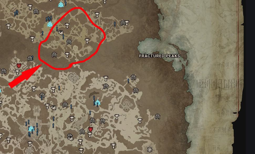 Emplacements des bêtes dans Diablo 4