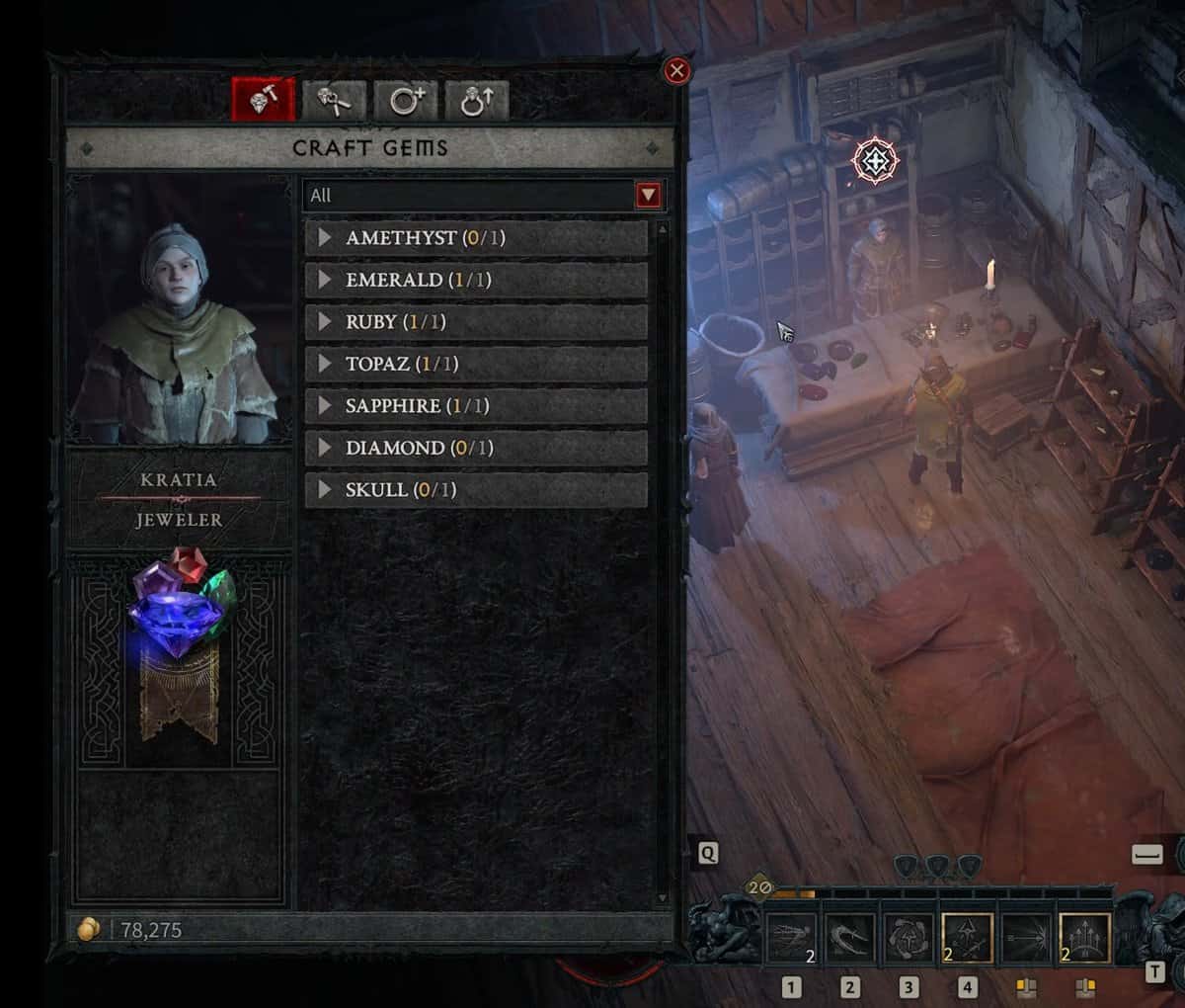 Comment fabriquer des gemmes dans Diablo 4