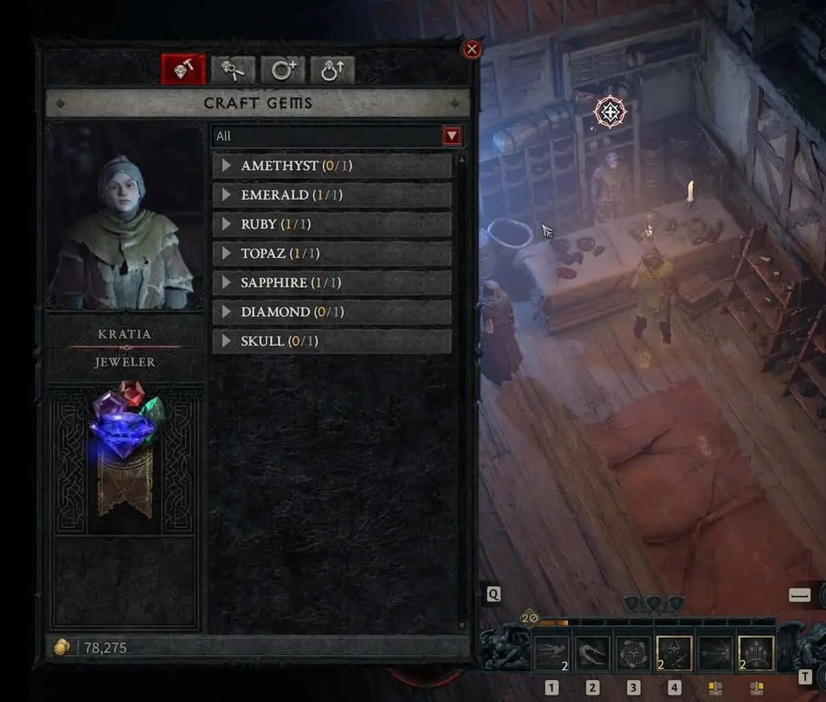Comment fabriquer des gemmes dans Diablo 4