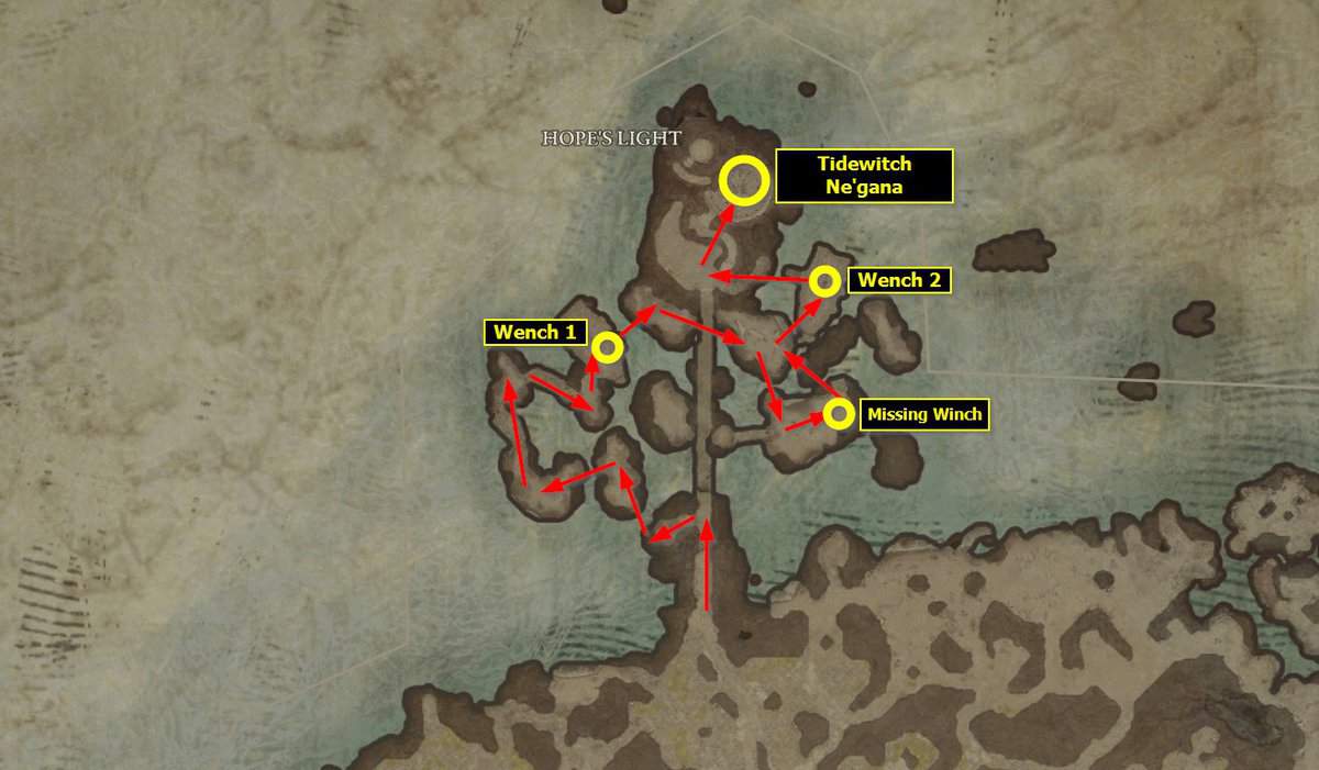 La carte de la forteresse de Hope's Light révélée dans Diablo 4