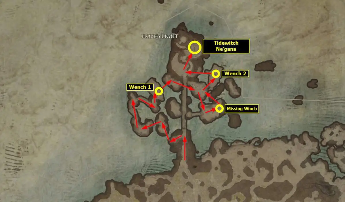 La carte de la forteresse de Hope's Light révélée dans Diablo 4