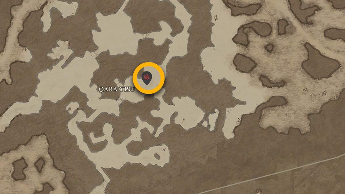 Ruines de la forteresse de Qara-Yisu dans Diablo 4