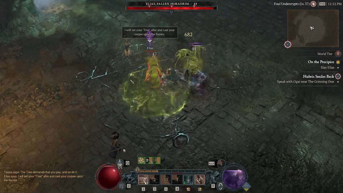 Soluce du boss Elias - Diablo 4