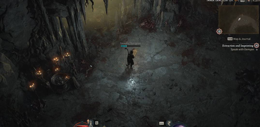 Comment quitter les donjons - Diablo 4