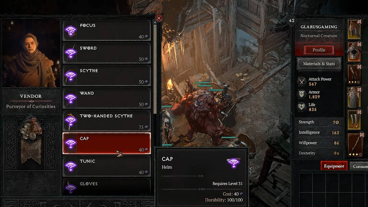 Tous les sites de pourvoyeurs de curiosités - Diablo 4