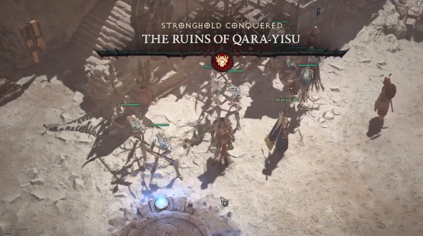 Ruines de la forteresse de Qara-Yisu - Diablo 4